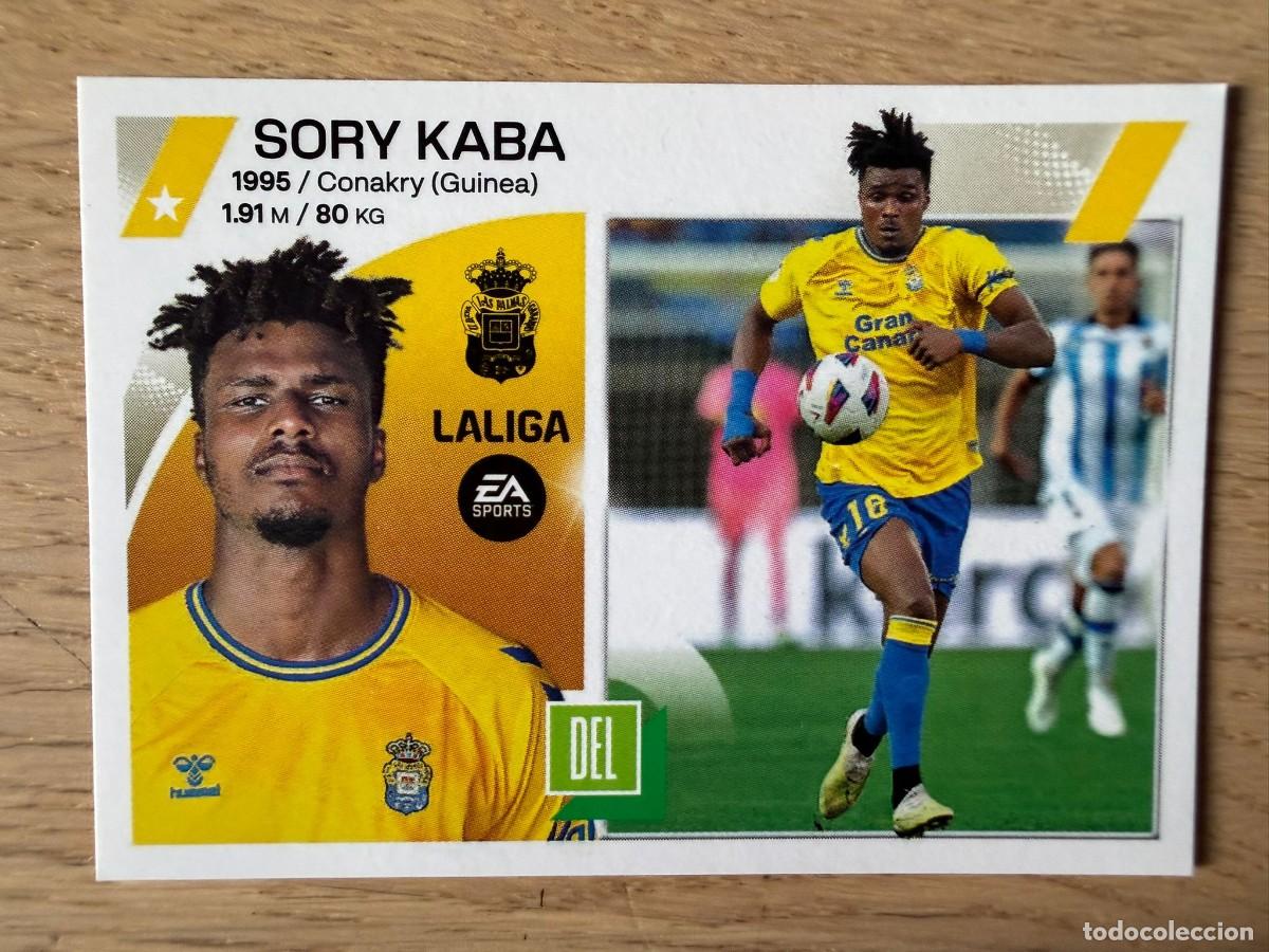 Coleccionismo cromos antiguos: SORY KABA FICHAJE 43 LAS PALMAS 23 24 2023 2024 LIGA EA SPORTS COLECCIONES ESTE SIN PEGAR STICKER