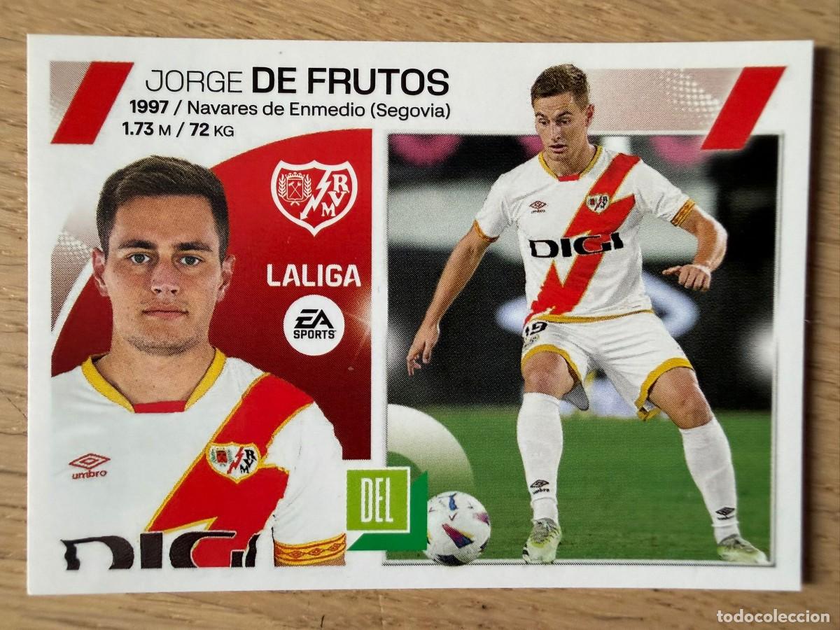 Coleccionismo cromos antiguos: DE FRUTOS FICHAJE 46 RAYO 23 24 2023 2024 LIGA EA SPORTS COLECCIONES ESTE SIN PEGAR STICKER