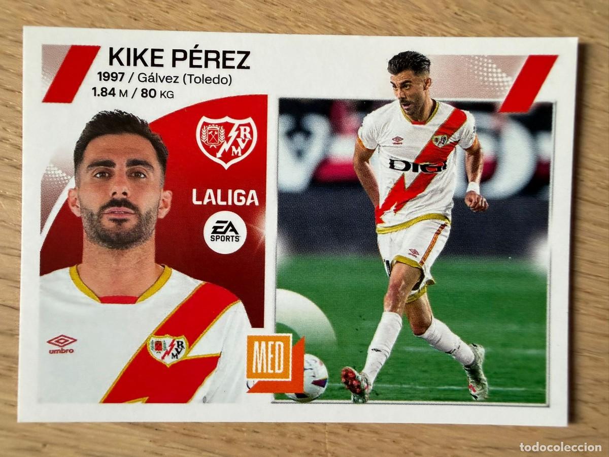 Collezionismo Figurine antiche: KIKE PEREZ FICHAJE 53 RAYO 23 24 2023 2024 LIGA EA SPORTS COLECCIONES ESTE SIN PEGAR STICKER
