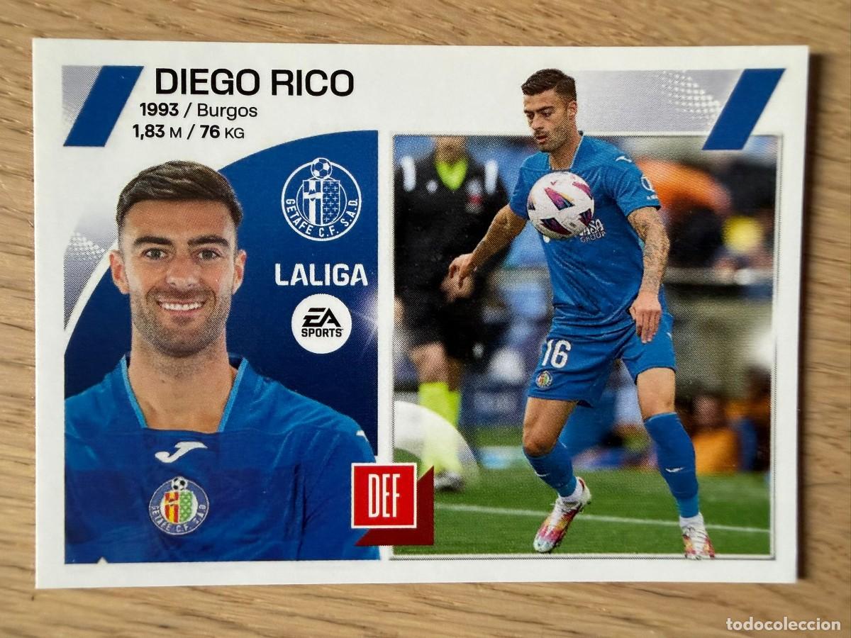 Coleccionismo cromos antiguos: DIEGO RICO FICHAJE 57 GETAFE 23 24 2023 2024 LIGA EA SPORTS COLECCIONES ESTE SIN PEGAR STICKER