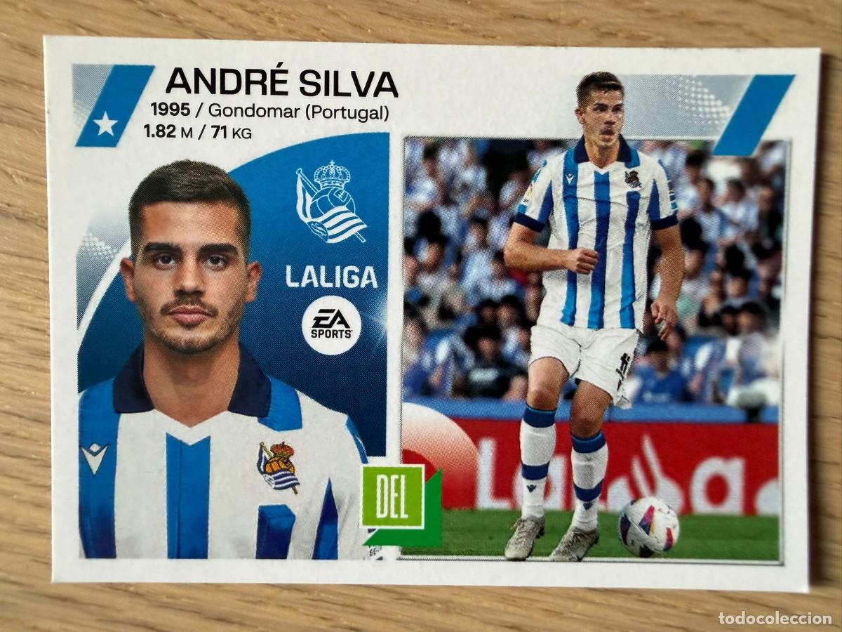 Coleccionismo cromos antiguos: ANDRE SILVA FICHAJE 59 REAL SOCIEDAD 23 24 2023 2024 LIGA EA SPORTS COLECCIONES ESTE SIN PEGAR