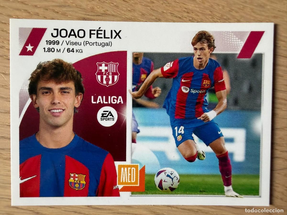 Coleccionismo cromos antiguos: JOAO FELIX FICHAJE 66 BARCELONA 23 24 2023 2024 LIGA EA SPORTS COLECCIONES ESTE SIN PEGAR STICKER