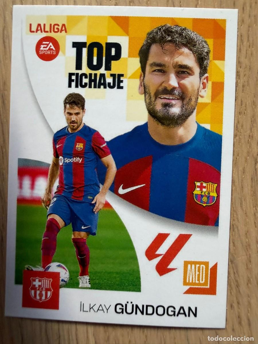 Coleccionismo cromos antiguos: GUNDOGAN TOP FICHAJE 67 BARCELONA 23 24 2023 2024 LIGA EA SPORTS COLECCIONES ESTE SIN PEGAR STICKER