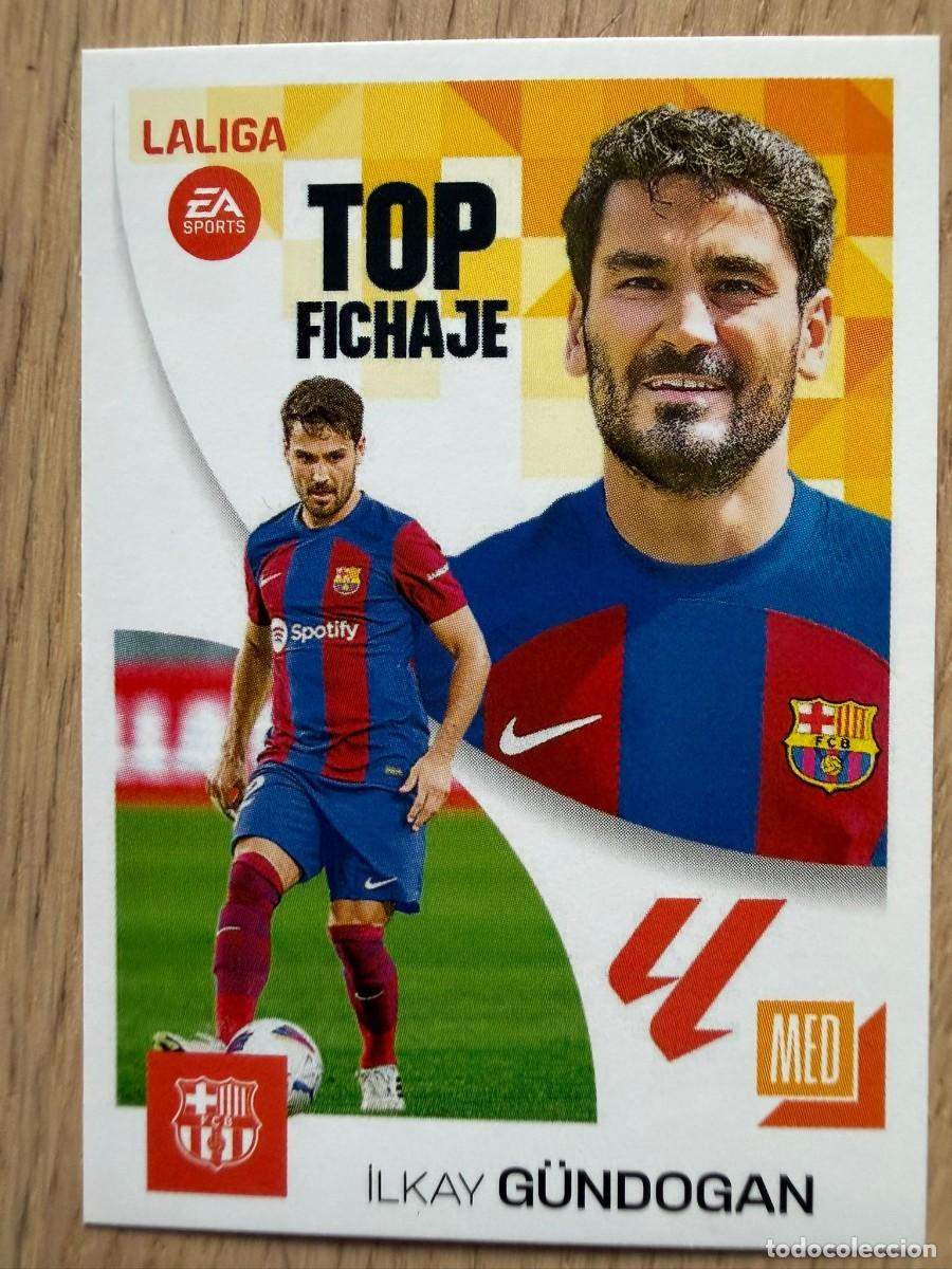 Coleccionismo cromos antiguos: GUNDOGAN TOP FICHAJE 67 BARCELONA 23 24 2023 2024 LIGA EA SPORTS COLECCIONES ESTE SIN PEGAR STICKER