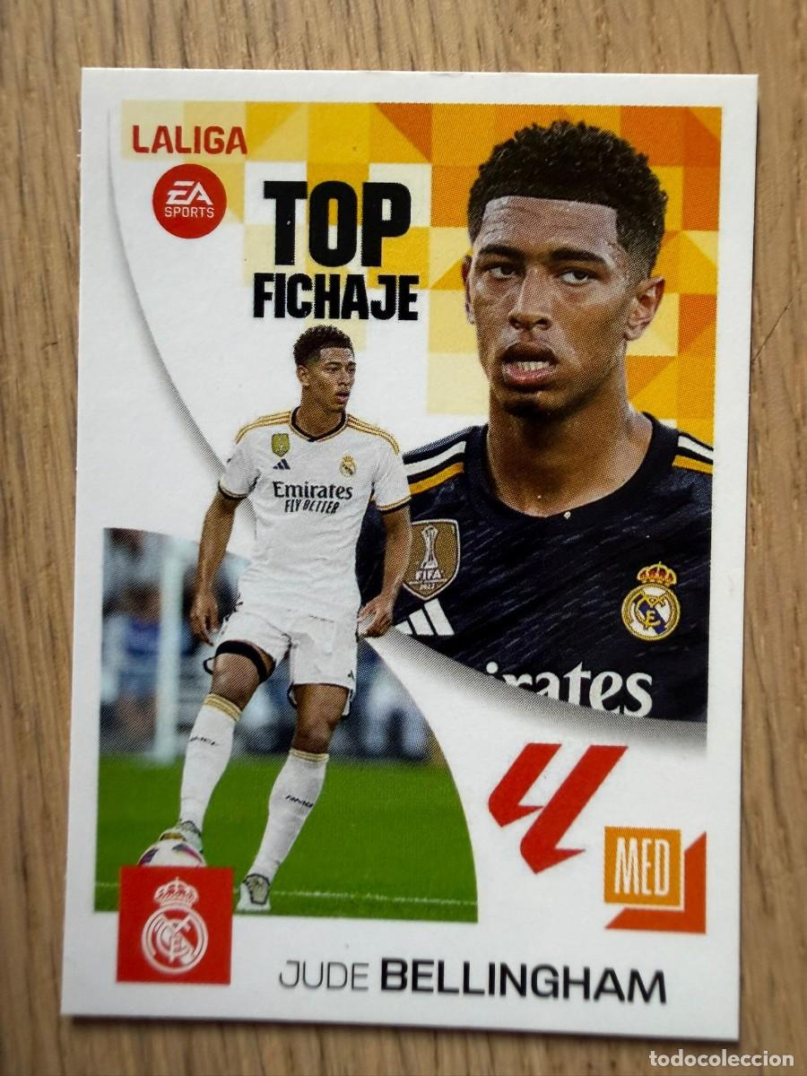 Coleccionismo cromos antiguos: BELLINGHAM TOP FICHAJE 68 REAL MADRID 23 24 2023 2024 LIGA EA SPORTS COLECCIONES ESTE SIN PEGAR