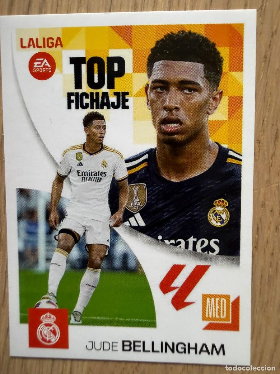 Coleccionismo cromos antiguos: BELLINGHAM TOP FICHAJE 68 REAL MADRID 23 24 2023 2024 LIGA EA SPORTS COLECCIONES ESTE SIN PEGAR