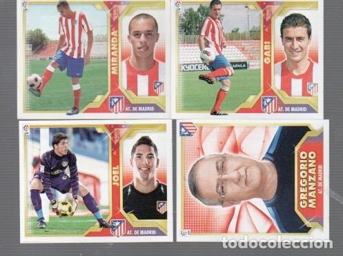 Coleccionismo cromos antiguos: CROMOS DE LIGA FUTBOL 2011/ 12 DE LA CASA ESTE Y PANINI DELAT. DE MADRID N &ordm; E -1.-9 -14