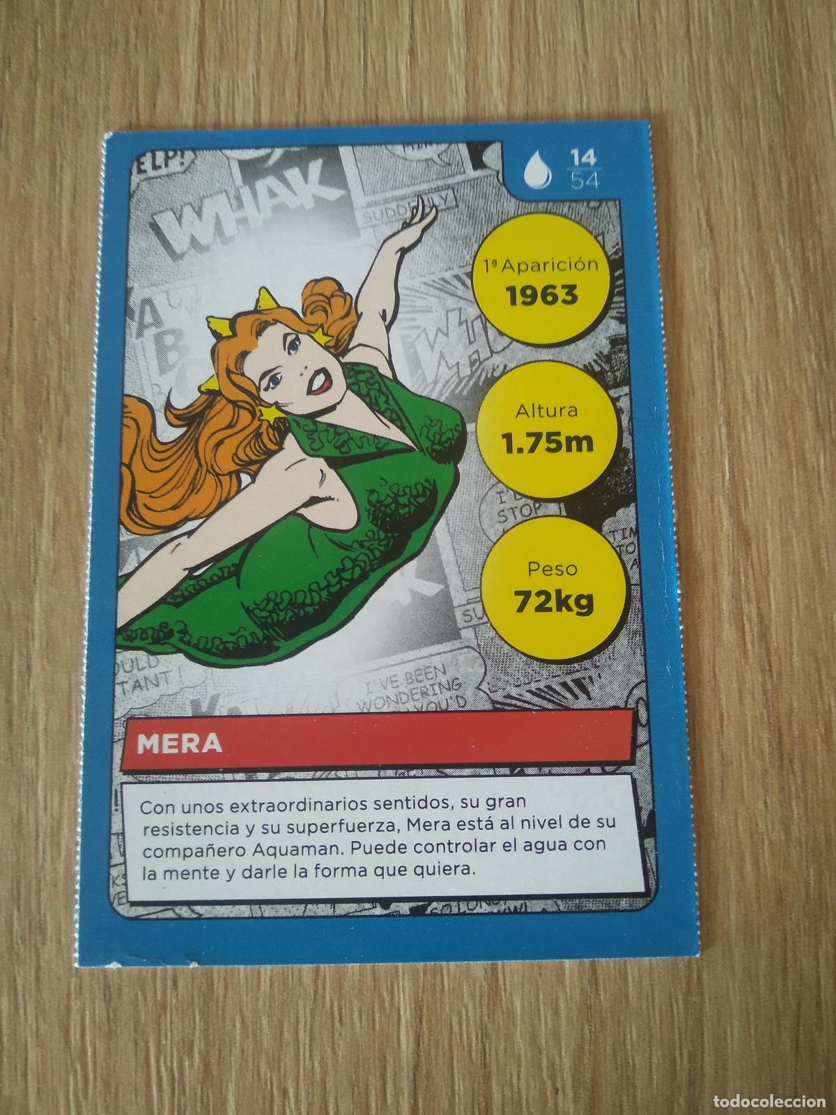 Coleccionismo cromos antiguos: 14 MERA CROMO CARREFOUR DC COMICS