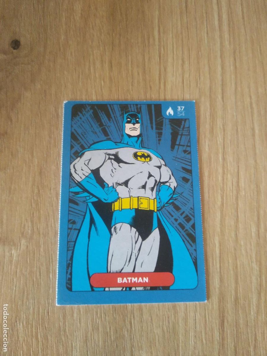Coleccionismo cromos antiguos: 37 BATMAN CROMO CARREFOUR DC COMICS