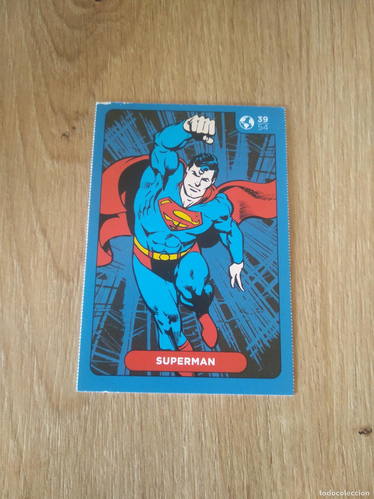 Coleccionismo cromos antiguos: 39 SUPERMAN CROMO CARREFOUR DC COMICS