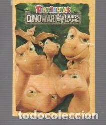 Coleccionismo cromos antiguos: CROMOS DE DINOSAURUS HUEVO - Foto 2