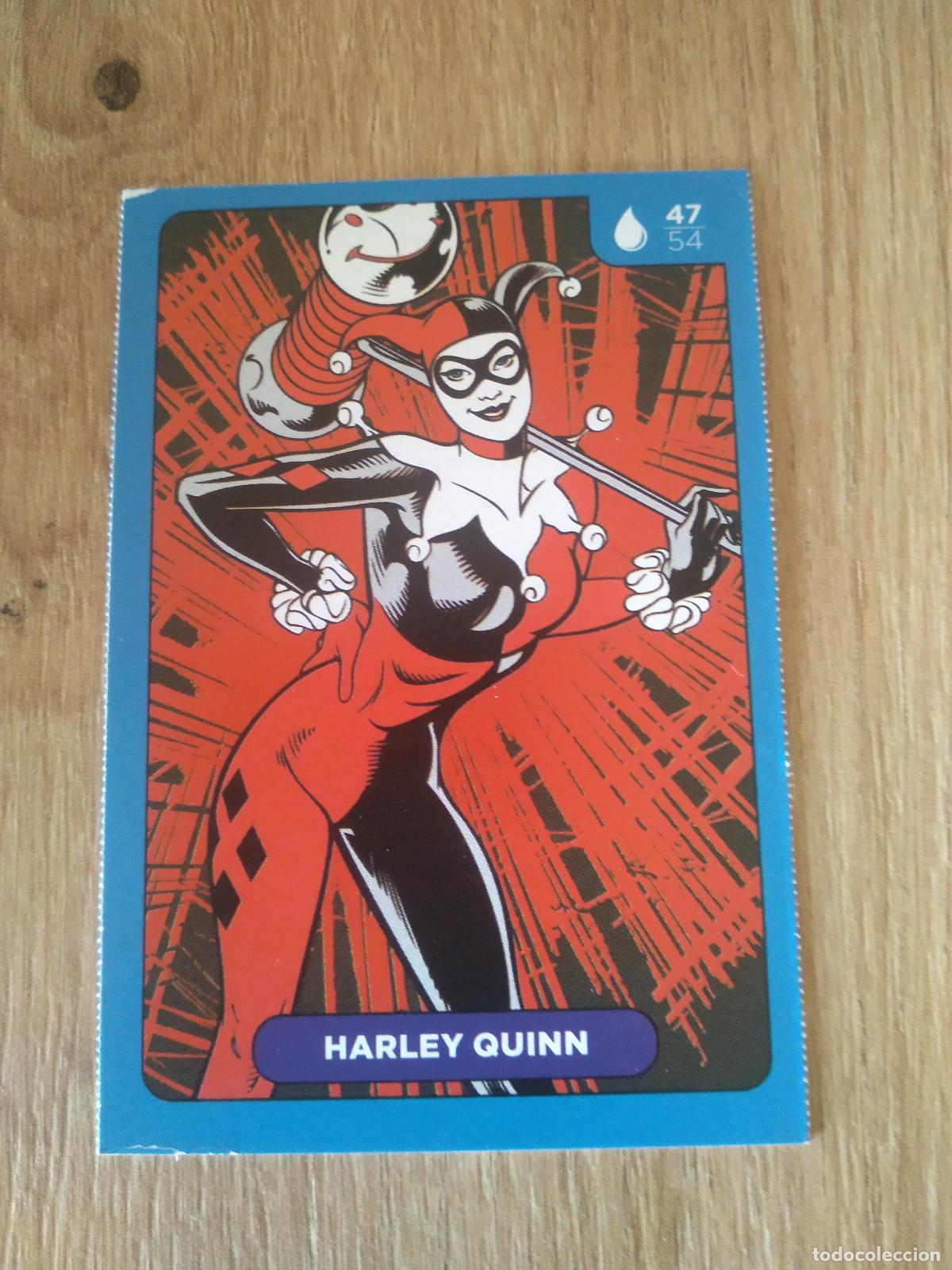 Coleccionismo cromos antiguos: 47 HARLEY QUINN CROMO CARREFOUR DC COMICS