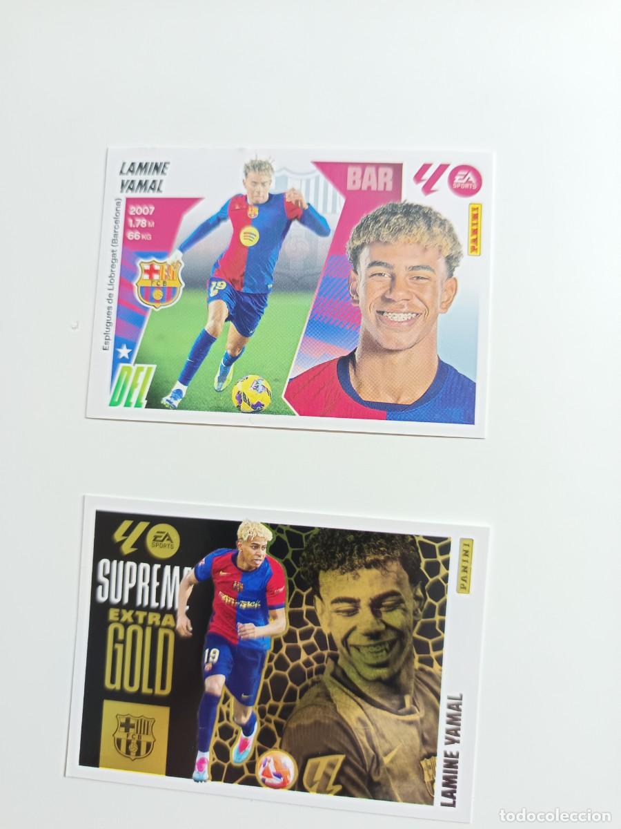 Coleccionismo cromos antiguos: cromos de Lamine Yamal