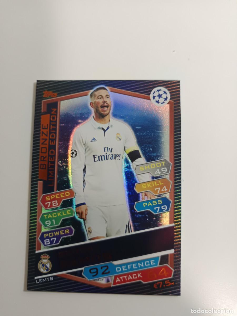 Coleccionismo cromos antiguos: cromos futbol Sergio Ramos