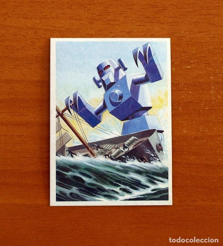Coleccionismo cromos antiguos: Otros Mundos - N&ordm; 182 Pesadilla Marina - Editorial Maga 1984 - Cromo Nunca pegado