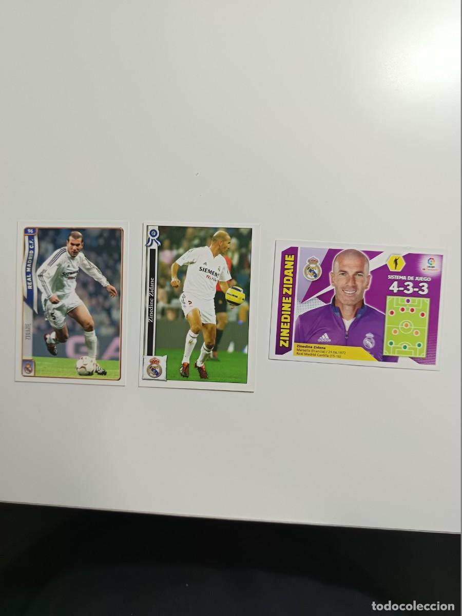 Coleccionismo cromos antiguos: cromos futbol de Zidane