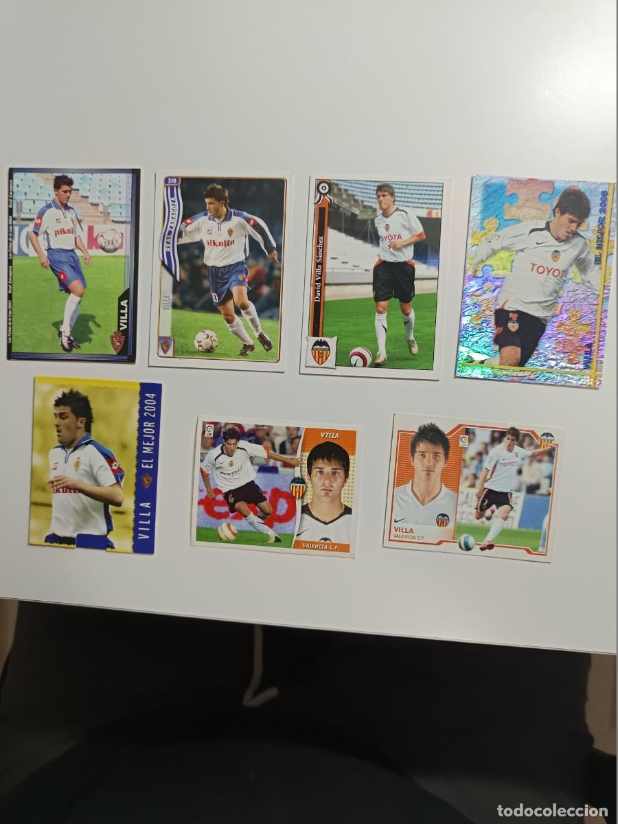Coleccionismo cromos antiguos: cromos futbol de Villa