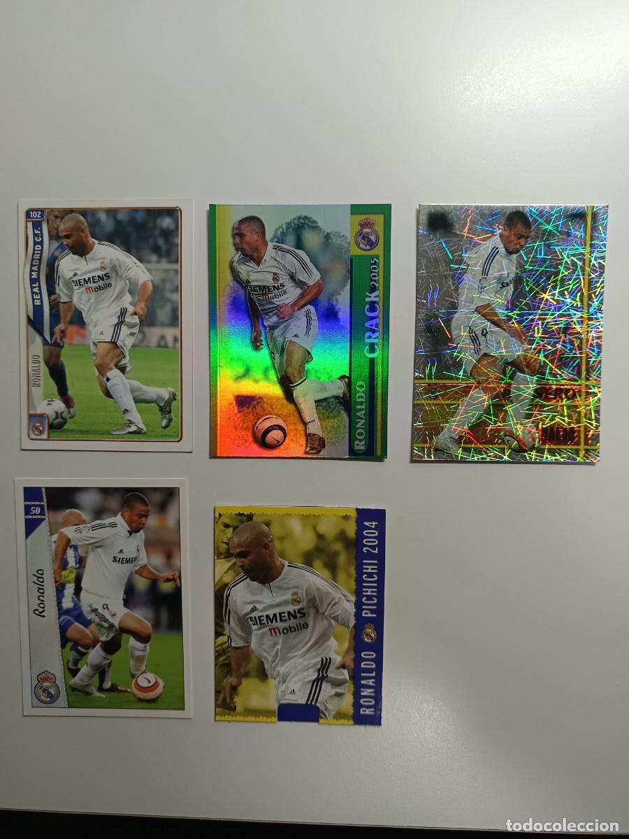Coleccionismo cromos antiguos: cromos futbol de Ronaldo