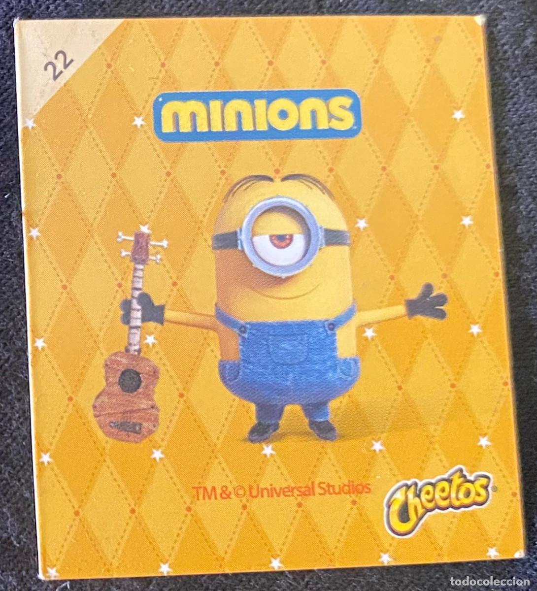 Coleccionismo cromos antiguos: Cromo de 'Minions', n&ordm; 22. Colecci&oacute;n de Cheetos / Pepsico. Buen estado.