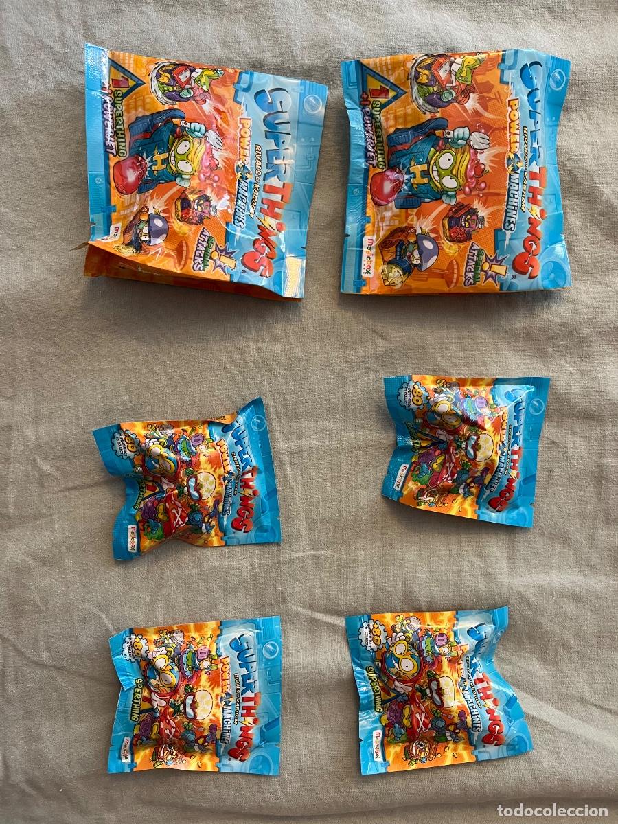 Coleccionismo cromos antiguos: Super Things sin abrir lote de 6