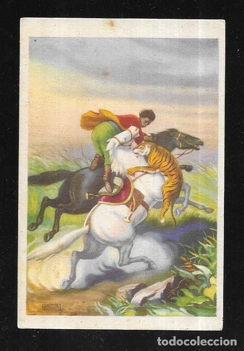 Coleccionismo cromos antiguos: Cromo. A Traves del Africa Salvaje. N&ordm; VII Chocolates Bubi. 1920