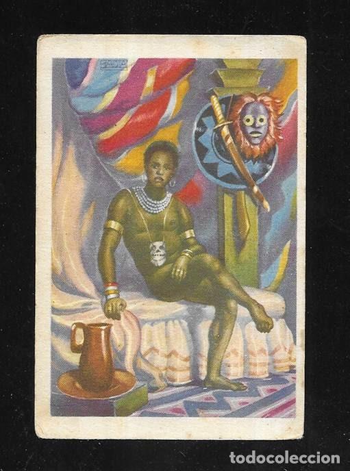 Coleccionismo cromos antiguos: Cromo. A Traves del Africa Salvaje. N&ordm; XXIX Chocolates Bubi. 1920
