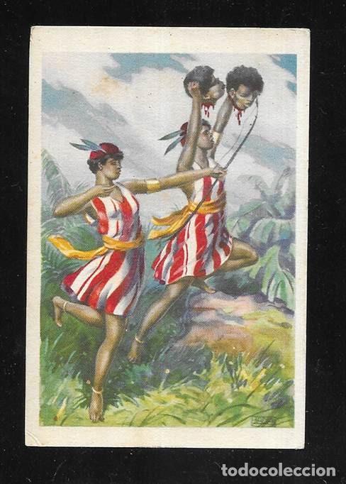 Coleccionismo cromos antiguos: Cromo. A Traves del Africa Salvaje. N&ordm; XXXI Chocolates Bubi. 1920