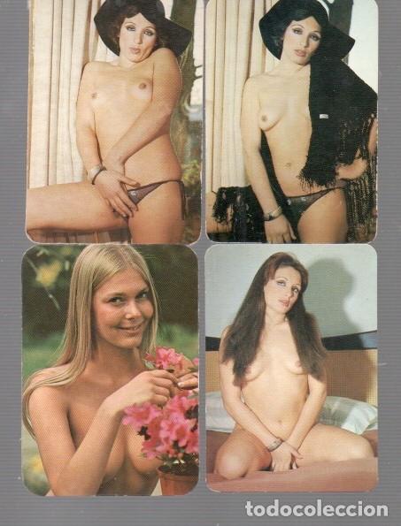 Coleccionismo cromos antiguos: OCHO CROMOS DE BELLAS SE&Ntilde;ORITAS DEL A&Ntilde;O 1977 DE PUBLICIDAD Y SIN PUBLICIDAD