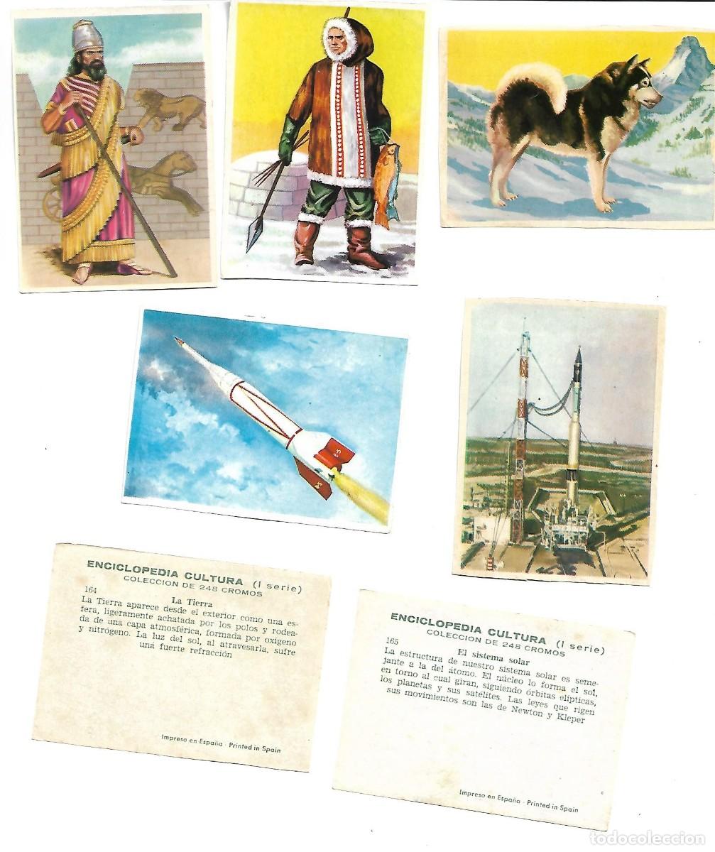 Collectable Antique Stickers: ENCICLOPEDIA CULTURA 1&ordf; SERIE - 99 CROMOS DIFERENTES