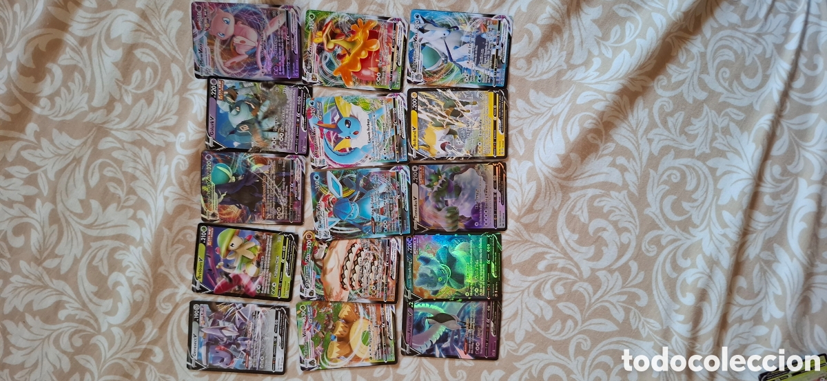 Colecionismo Cromos antigos: Lote cartas pokemon proxy