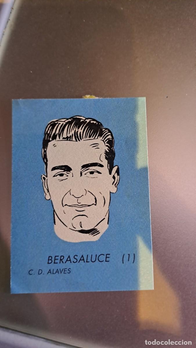 Sammeln alte Sammelbilder: CROMO BERASALUCE 1 ALAVES LIGA 1952 1953 ALBUM DIN&Aacute;MICO DESPEGADO