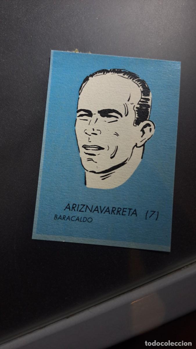 Sammeln alte Sammelbilder: CROMO ARIZNAVARRETA 7 BARACALDO BARAKALDO LIGA 1952 1953 ALBUM DIN&Aacute;MICO DESPEGADO