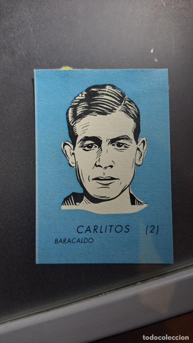 Sammeln alte Sammelbilder: CROMO CARLITOS 2 BARACALDO BARAKALDO LIGA 1952 1953 ALBUM DIN&Aacute;MICO DESPEGADO