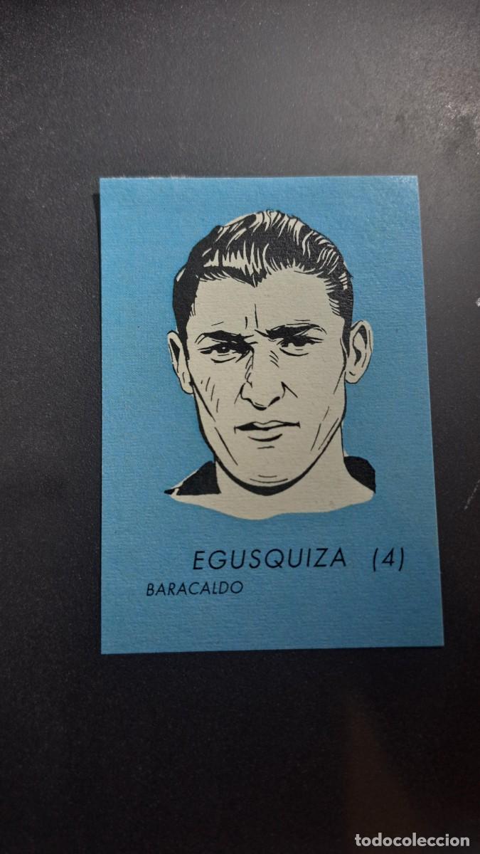 Sammeln alte Sammelbilder: CROMO EGUSQUIZA 4 BARACALDO BARAKALDO LIGA 1952 1953 ALBUM DIN&Aacute;MICO DESPEGADO