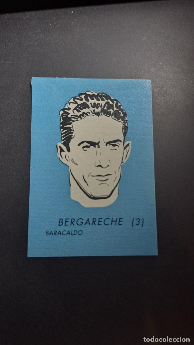 Sammeln alte Sammelbilder: CROMO BERGARECHE 3 BARACALDO BARAKALDO LIGA 1952 1953 ALBUM DIN&Aacute;MICO DESPEGADO