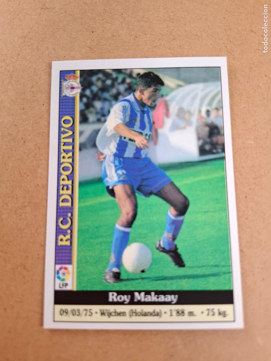 Collectable Antique Stickers: MUNDICROMO 1999 2000 99 00 - 477 MAKAAY - R.C. DEPORTIVO
