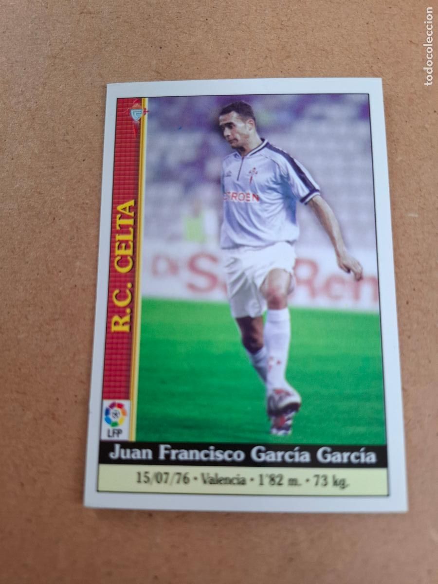 Coleccionismo cromos antiguos: MUNDICROMO 1999 2000 99 00 - 481 JUANFRA - R.C. CELTA