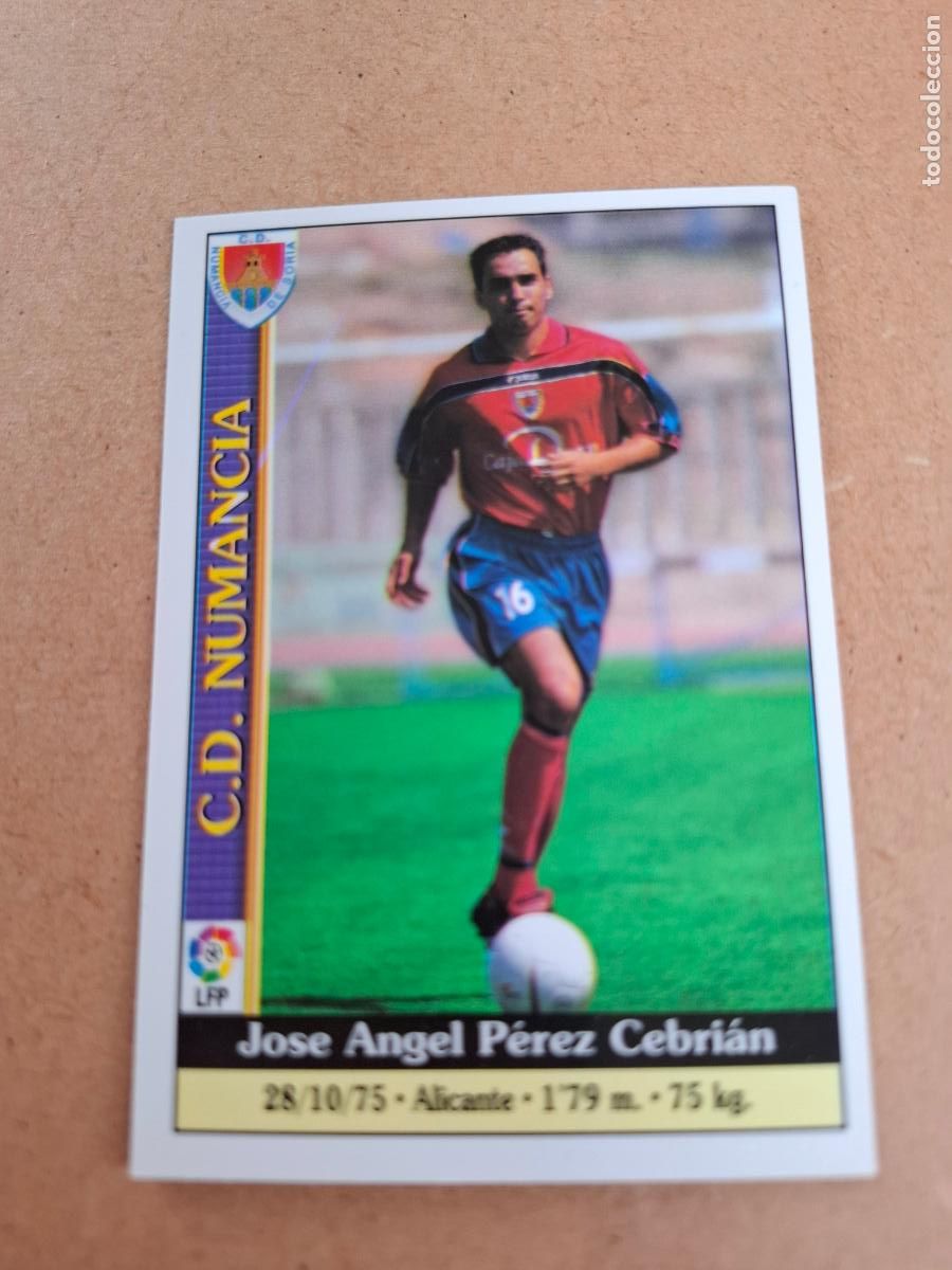 Coleccionismo cromos antiguos: MUNDICROMO 1999 2000 99 00 - 484 PEPIN - C.D. NUMANCIA
