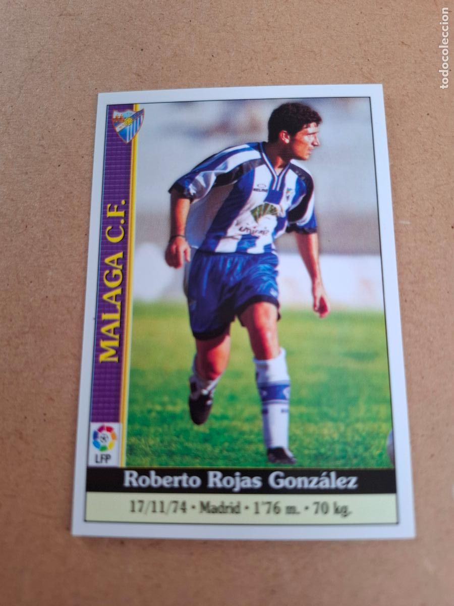Coleccionismo cromos antiguos: MUNDICROMO 1999 2000 99 00 - 485 ROJAS - M&Aacute;LAGA CF