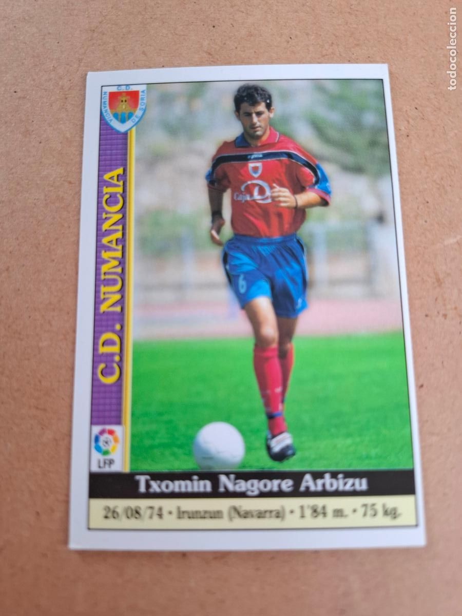 Coleccionismo cromos antiguos: MUNDICROMO 1999 2000 99 00 - 487 NAGORE - CD. NUMANCIA