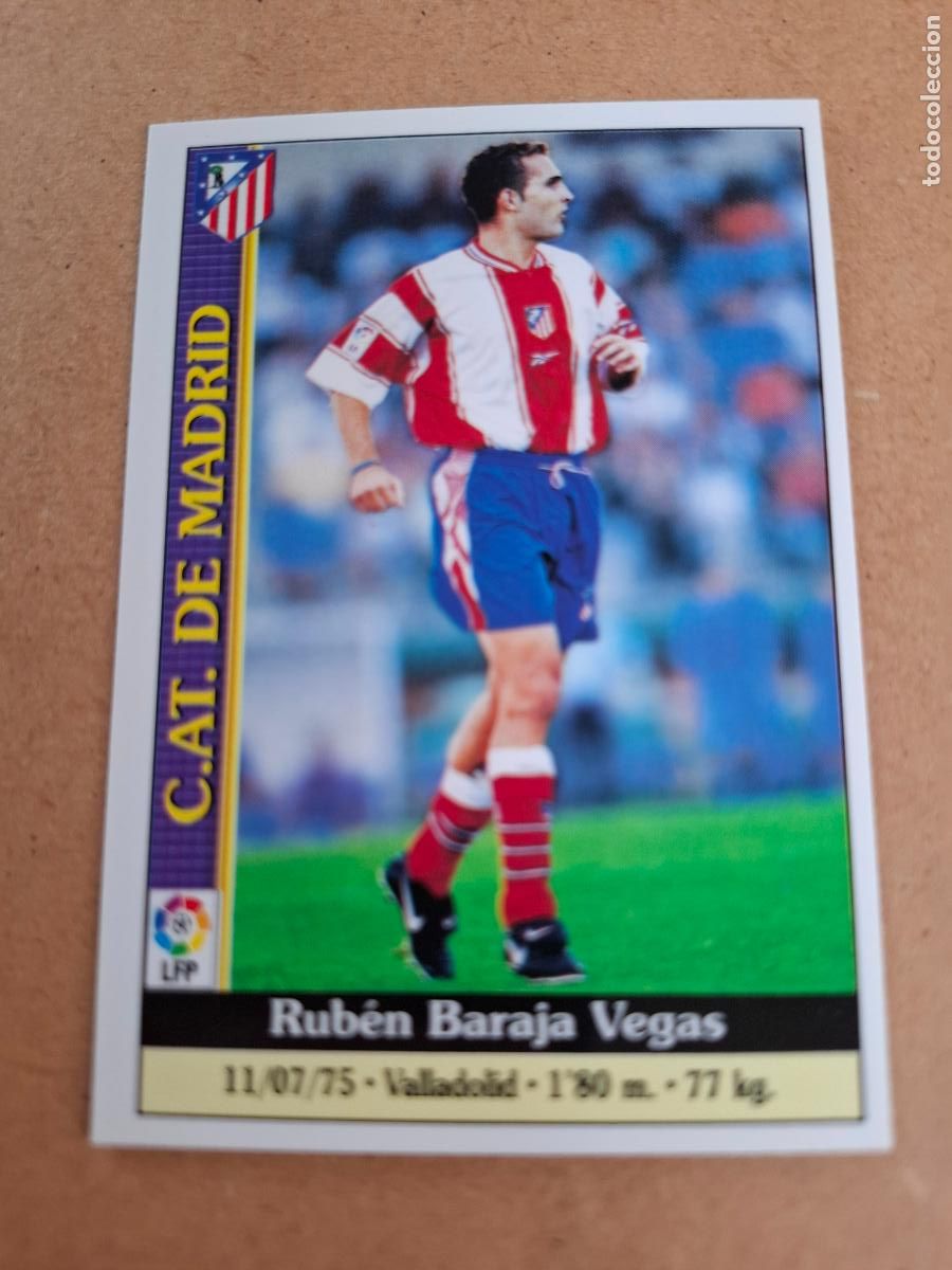 Coleccionismo cromos antiguos: MUNDICROMO 1999 2000 99 00 - 489 BARAJA - AT. MADRID
