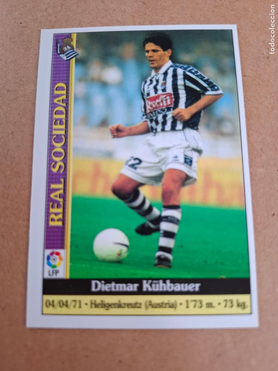 Coleccionismo cromos antiguos: MUNDICROMO 1999 2000 99 00 - 492 KUHBAUER - REAL SOCIEDAD
