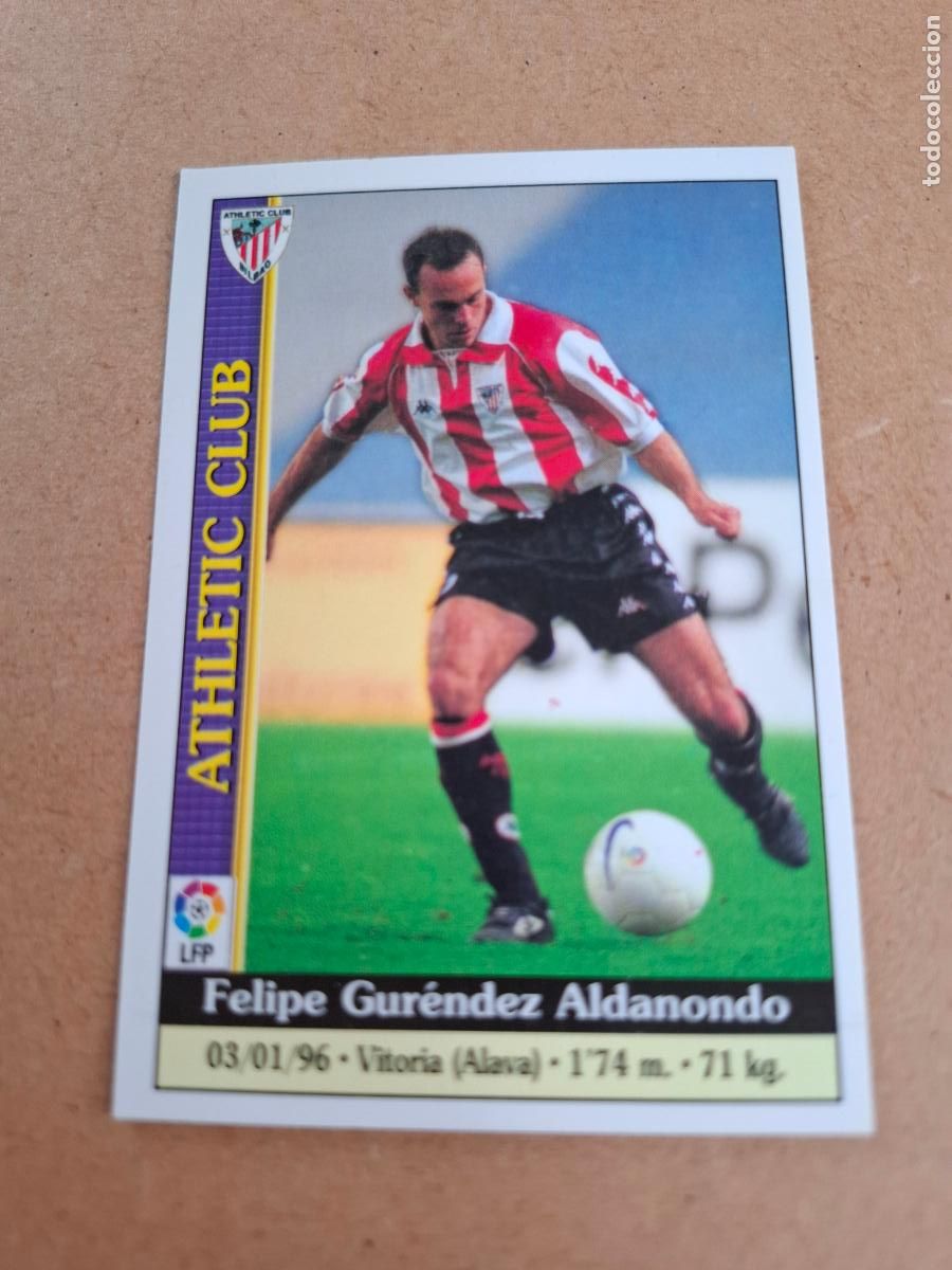 Coleccionismo cromos antiguos: MUNDICROMO 1999 2000 99 00 - 496 FELIPE - ATHLETIC CLUB