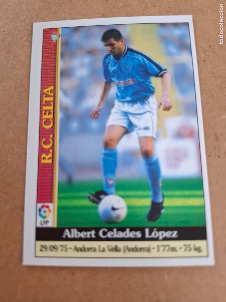 Coleccionismo cromos antiguos: MUNDICROMO 1999 2000 99 00 - 498 CELADES - R.C. CELTA