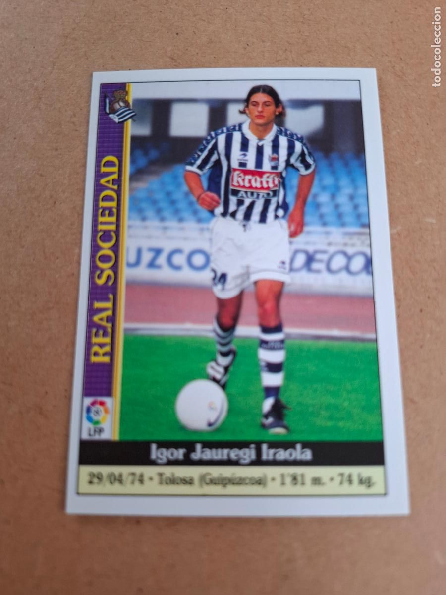 Colecionismo Cromos antigos: MUNDICROMO 1999 2000 99 00 - 501 JAUREGI - REAL SOCIEDAD