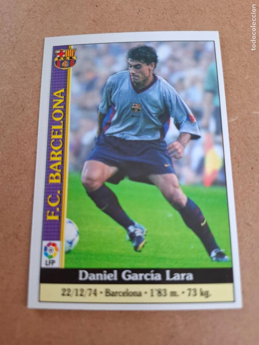 Collectable Antique Stickers: MUNDICROMO 1999 2000 99 00 - 504 DANI - FC. BARCELONA