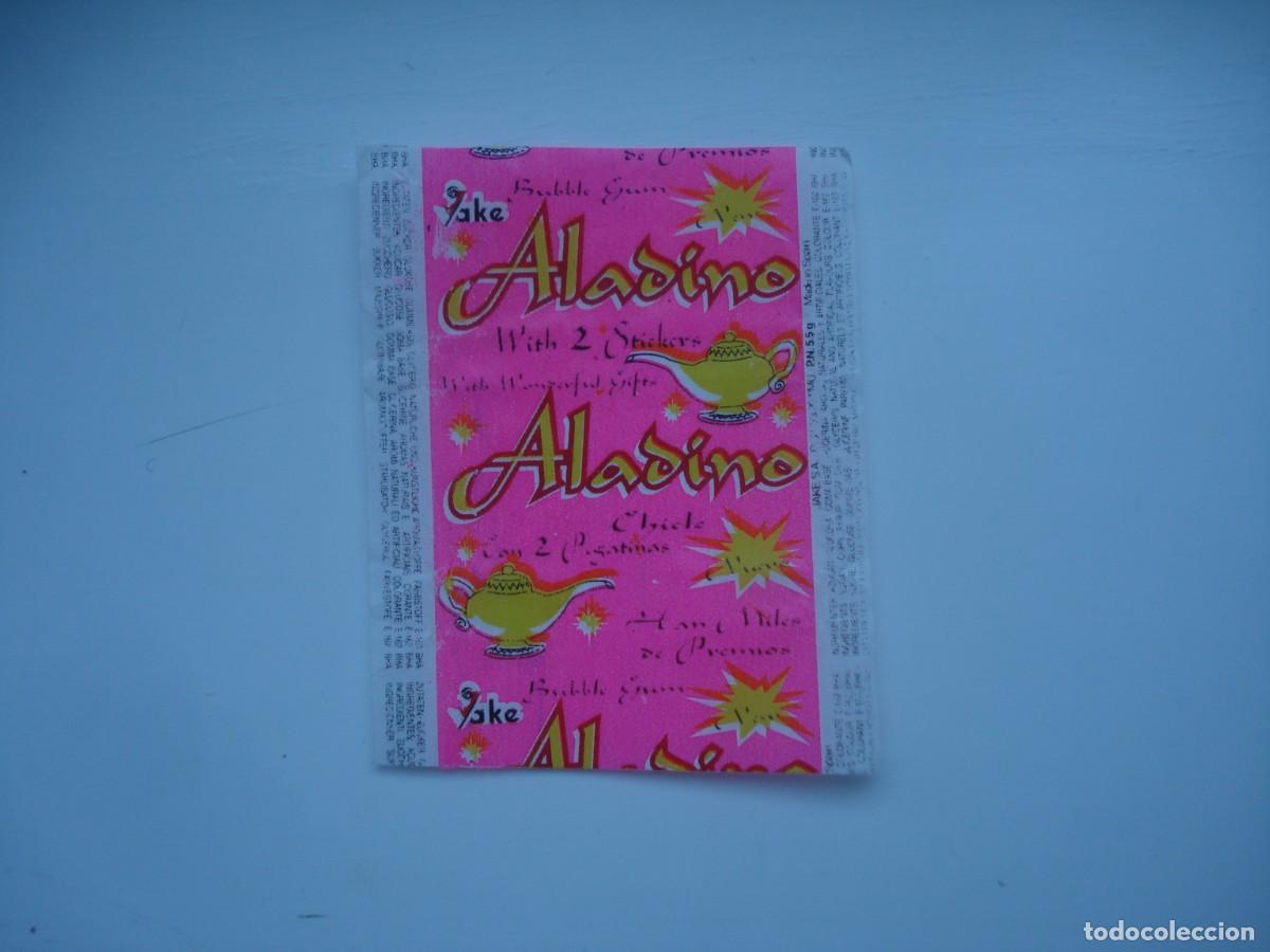 Collectionnisme Cartes &agrave; collectionner anciennes: ALADINO JAKE ENVOLTORIO CROMOS CHICLES! WRAPPER KAUGUMMI BILDER BUBBLE GUM!