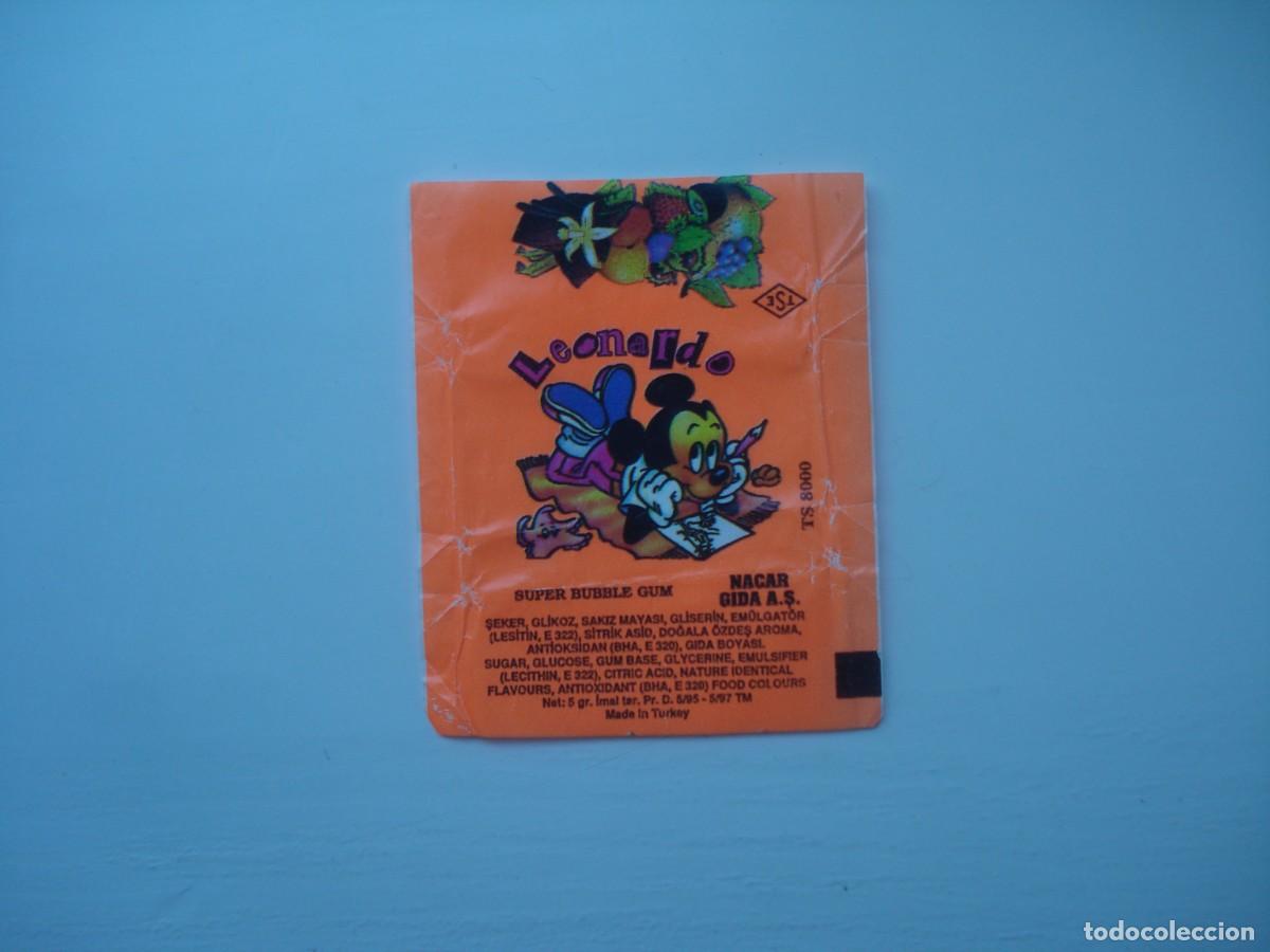 Collezionismo Figurine antiche: MICKEY MOUSE DISNEY ENVOLTORIO CROMOS CHICLES! WRAPPER KAUGUMMI BILDER BUBBLE GUM!
