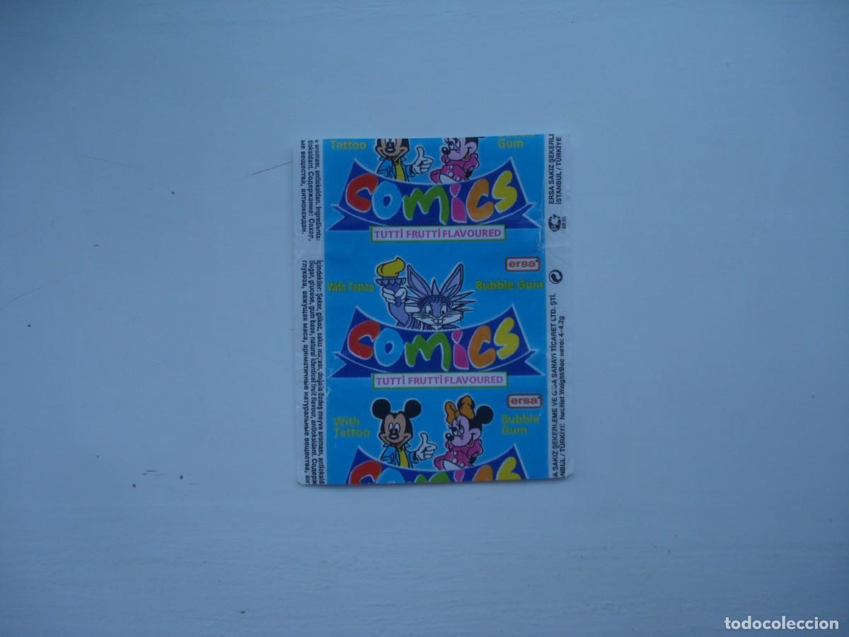 Collezionismo Figurine antiche: COMICS ERSA MICKEY MOUSE DISNEY ENVOLTORIO CROMOS CHICLES! WRAPPER KAUGUMMI BILDER BUBBLE GUM!