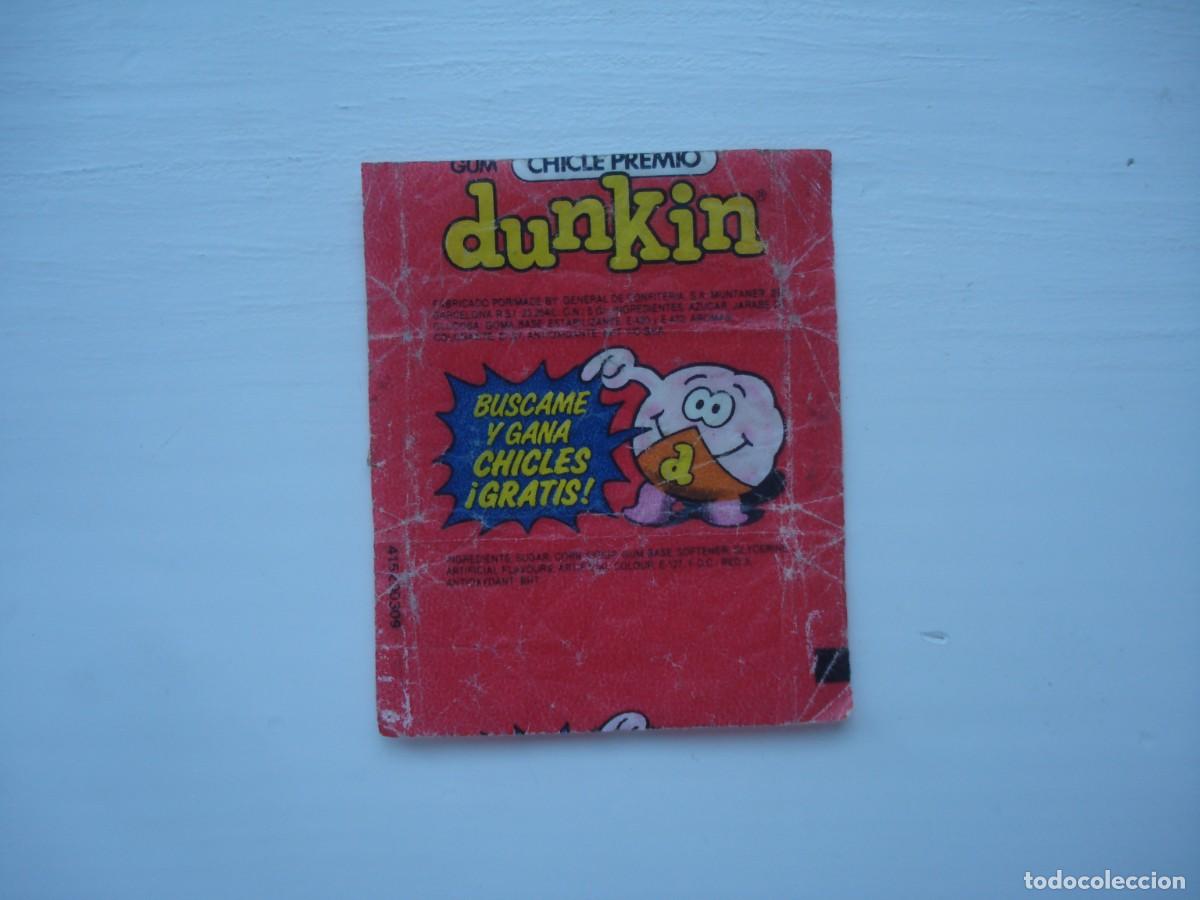Coleccionismo cromos antiguos: DUNKIN PREMIO ENVOLTORIO CROMOS CHICLES! WRAPPER KAUGUMMI BILDER BUBBLE GUM!